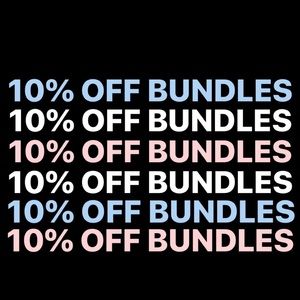 10% off bundles on my page